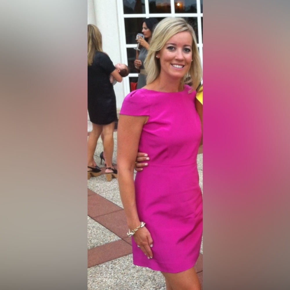 Elegant Pink Sleeveless Dress